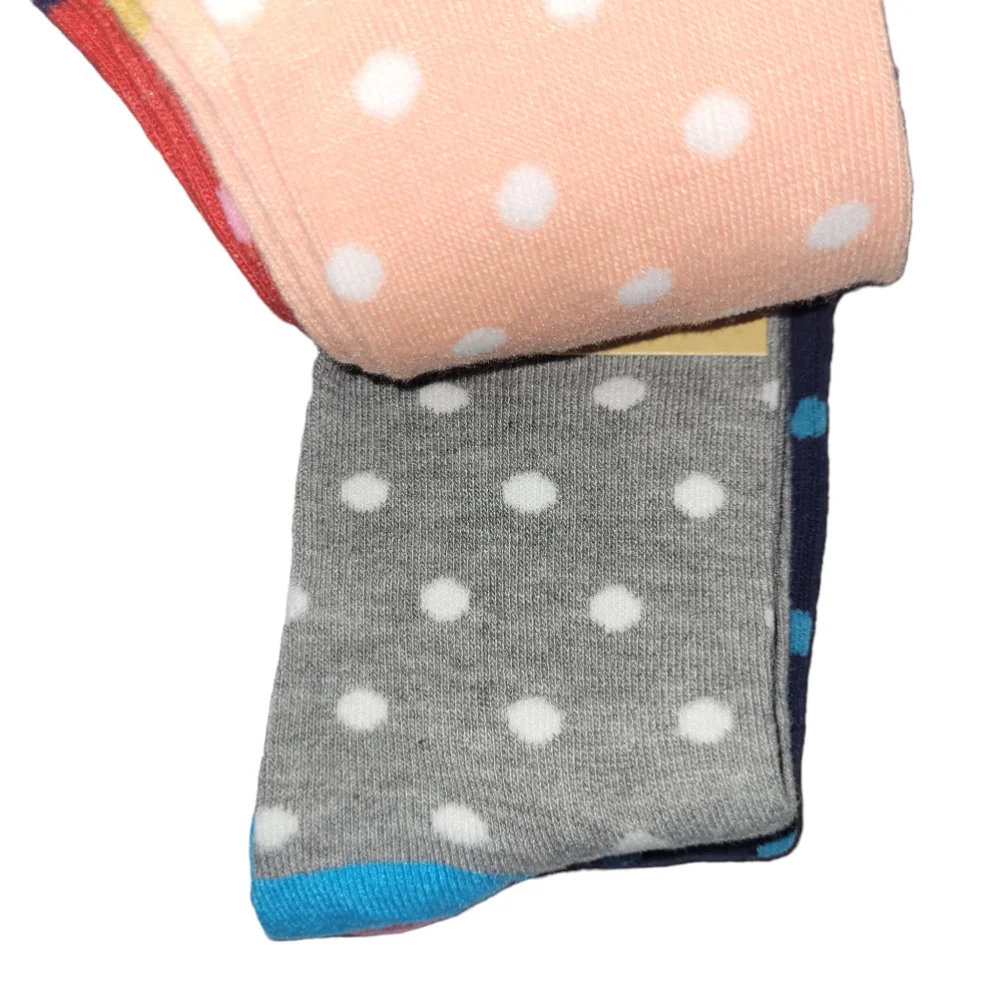 Girls There Abouts Socks Large Red Pink